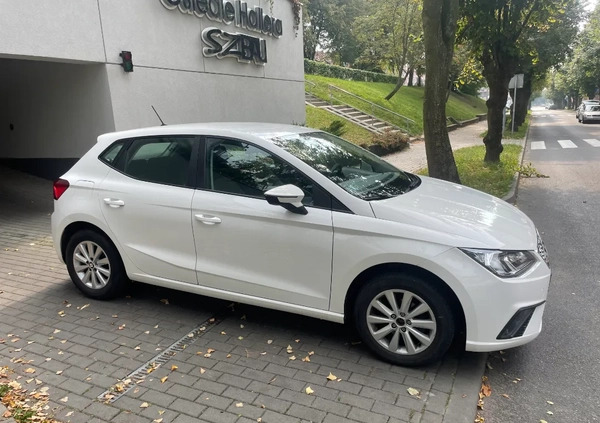 Seat Ibiza cena 42900 przebieg: 42744, rok produkcji 2018 z Świecie małe 79